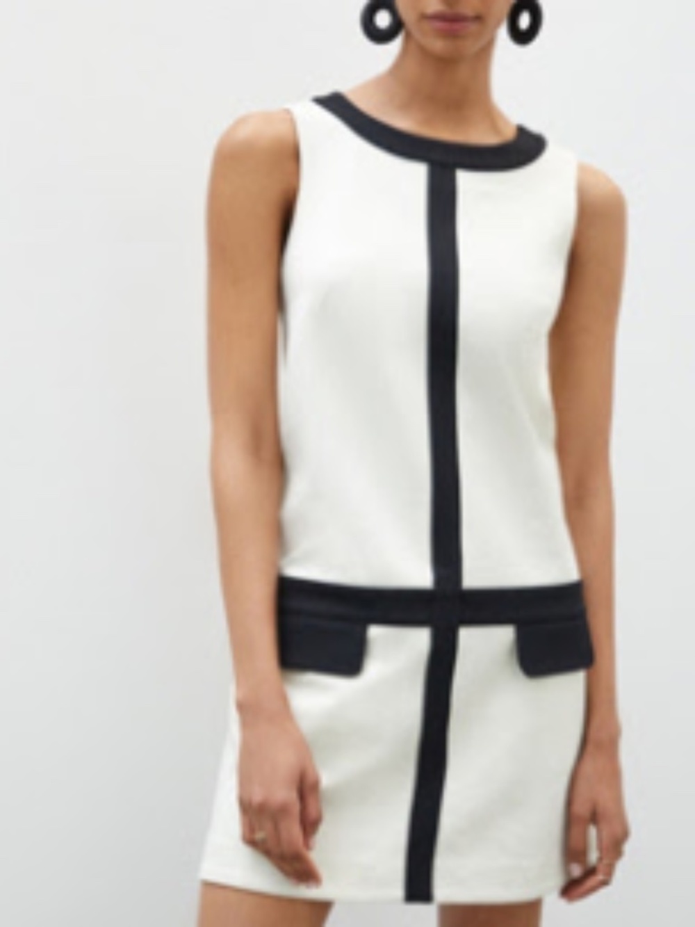 MAEVE SHIFT BLOCK MINI DRESS